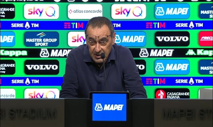 Sarri: "Non solo la Juve è in difficoltà"