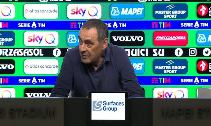 Sarri: "Dobbiamo diventare mentalmente affidabili"
