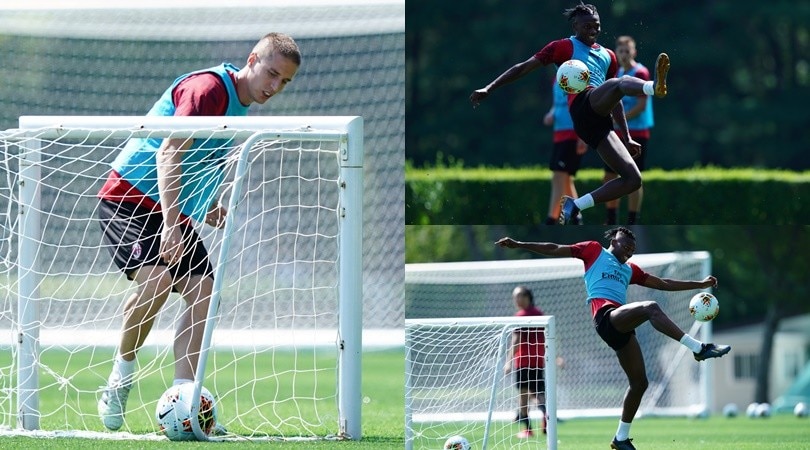 Il Milan non si ferma più, che colpi di Leao in allenamento!