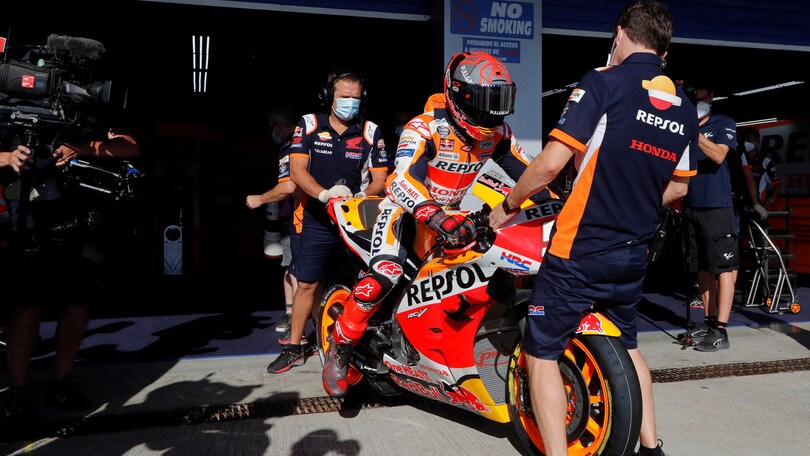 Gp Andalusia, Marquez alza bandiera bianca: rinuncia a qualifiche e gara