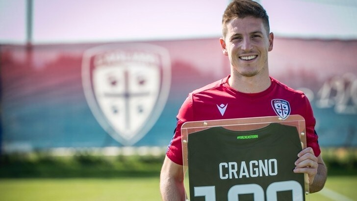 Cragno fa 100 e il Cagliari lo premia con una maglia speciale