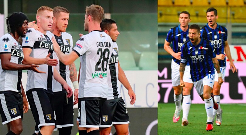 Parma, Kulusevski segna ancora ma l'Atalanta la ribalta