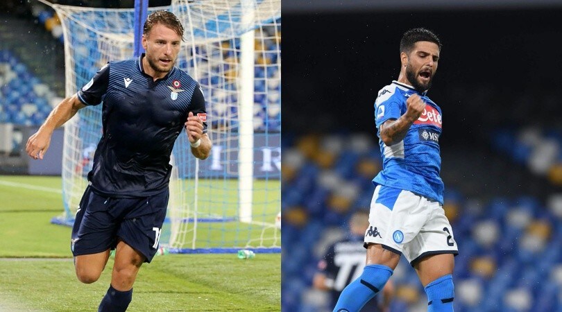 La Lazio si arrende a Napoli: Immobile da record, ma è quarto posto