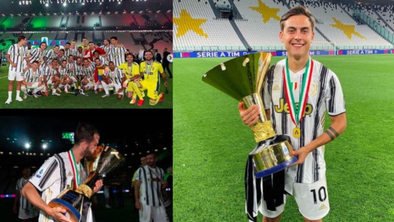 Juve, che festeggiamenti sui social network per lo scudetto