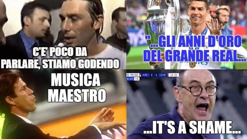Juve Fuori Dalla Champions 2021 Sfotto