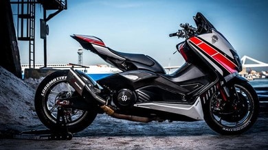 Lobomax, la Yamaha T-MAX trasformata in R1 | gli scatti