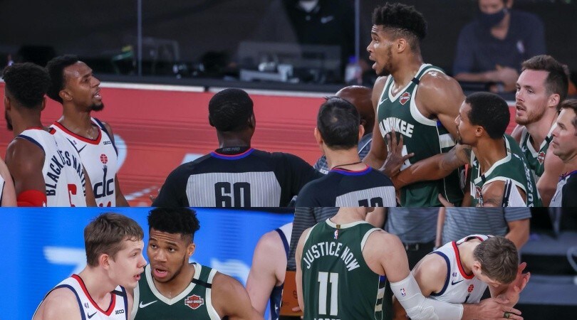 Nba, Antetokounmpo perde la testa: colpisce Wagner e viene espulso