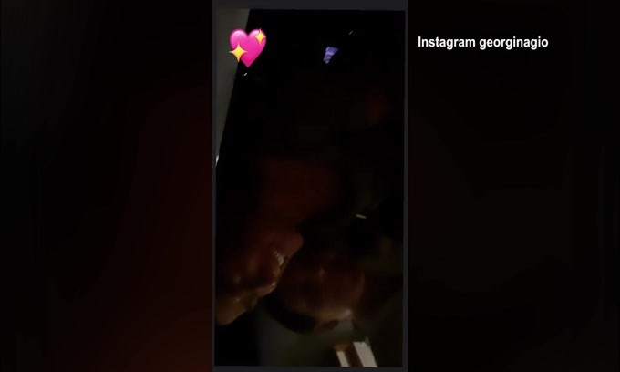Cristiano Ronaldo duetta con Georgina