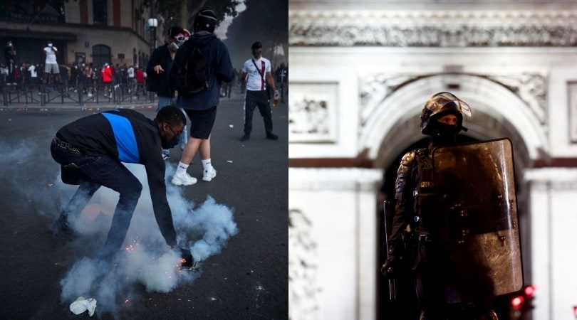 Psg battuto dal Bayern: incidenti a Parigi tra ultras e polizia
