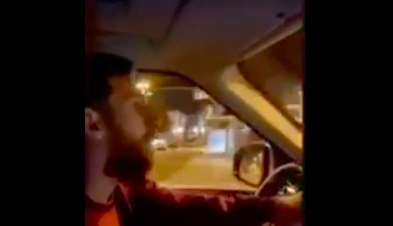 Messi in macchina con 'Grazie Roma'. Ma il video è un fake