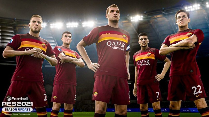 PES 2021: AS Roma e Konami stringono un accordo esclusivo