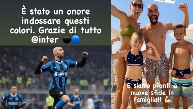 Inter, Borja Valero saluta: "Un onore indossare questi colori"