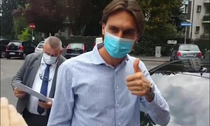 Tatarusanu ai test per l'idoneità sportiva: "Forza Milan!"