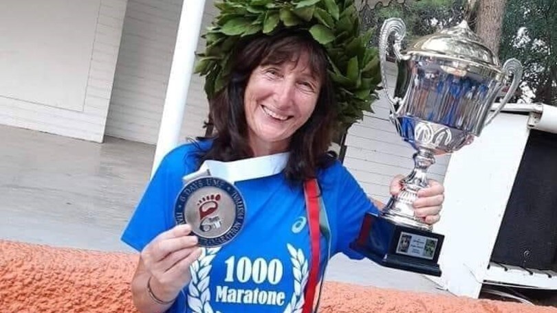 Che traguardo! Mille maratone per Angela Gargano, e oggi fa 1001…