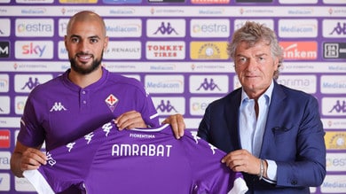 La Fiorentina presenta Amrabat