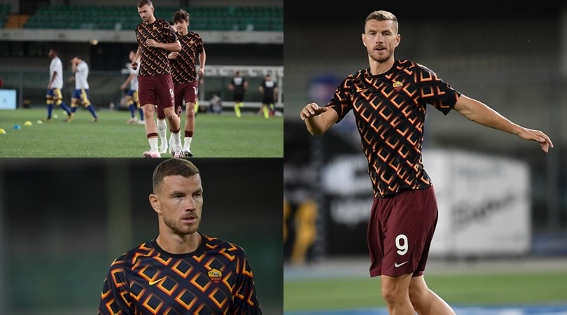 Dzeko, countdown Juve: 90' in panchina con la Roma