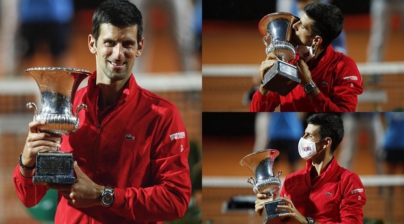 Djokovic, le immagini del 5° trionfo agli Internazionali