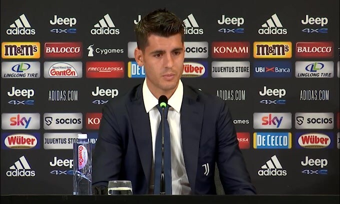 Morata: "Juve, felice di essere tornato"
