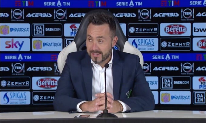 De Zerbi: "Potevamo ottenere un risultato ancora più ampio"