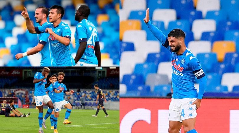 Insigne va ko ma il Napoli demolisce il Genoa. Al San Paolo finisce 6-0
