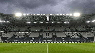 L'Allianz Stadium nella notte di Juve-Napoli