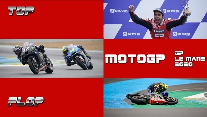 Top e Flop MotoGP, GP Francia: Rossi out, Petrucci torna a vincere VIDEO