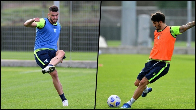 Lazio, primo allenamento per Hoedt, Luis Alberto scalda il destro