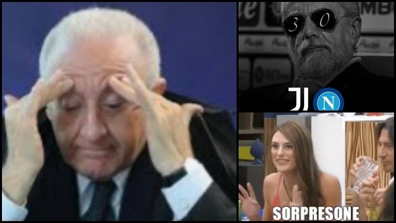 Juve-Napoli: social scatenati dopo la decisione del Giudice Sportivo