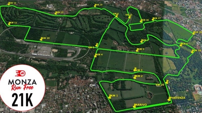 Monza Run Free, nasce oggi un nuovo modo di correre