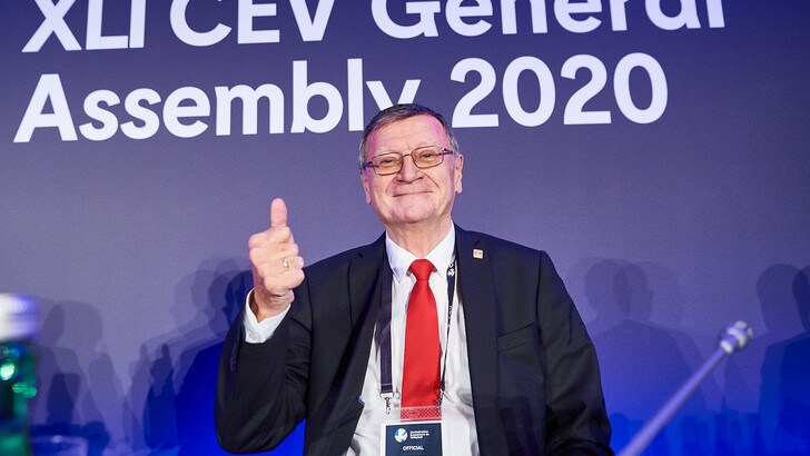 La Cev conferma Boricic alla presidenza