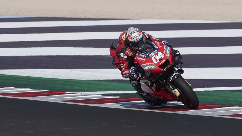 Gp Aragon: Morbidelli il più veloce nelle quarte libere, Dovizioso 9°