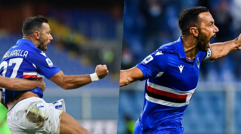 Sampdoria da urlo nel segno di Quagliarella: Lazio battuta 3-0