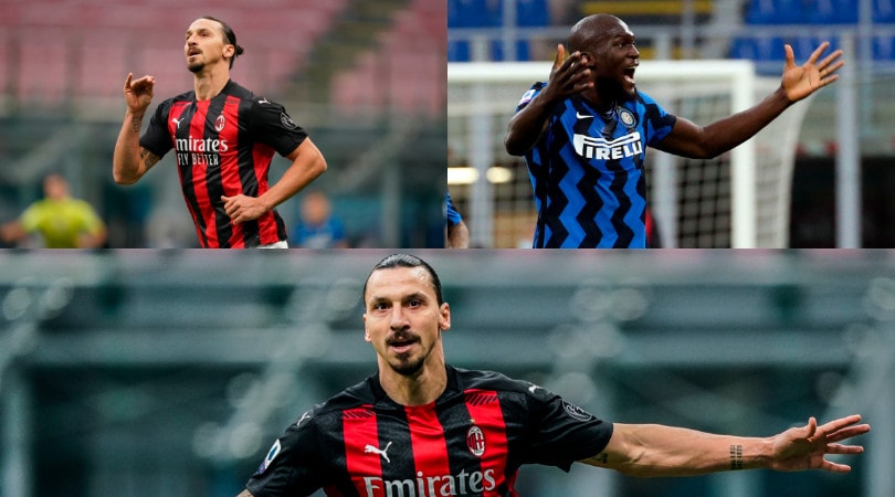 Ibrahimovic show, il Milan vince il derby. All'Inter non basta Lukaku