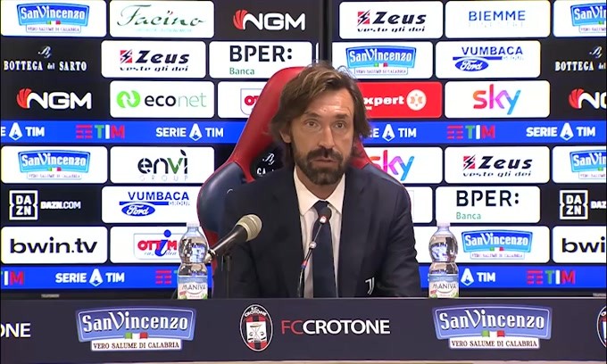 Pirlo: "Rosso a Chiesa? Forse era più da giallo..."