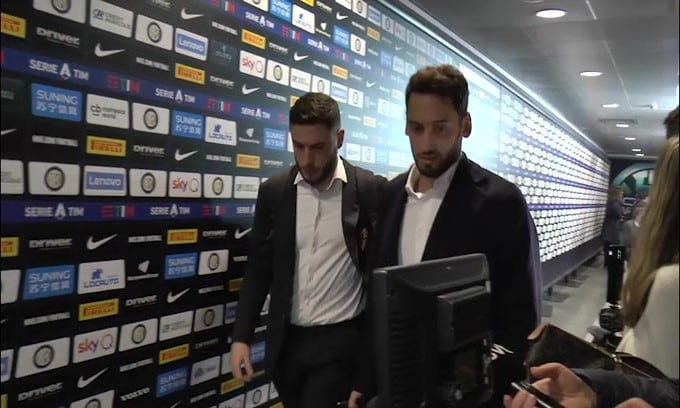 Stop Calhanoglu, a rischio Milan-Roma
