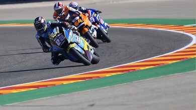 Gp Teruel, Moto2: Bastianini sesto, pole per Lowes