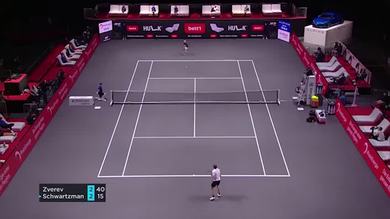 Zverev concede il bis a Colonia: gli highlights del 6-2, 6-1 a Schwartzman