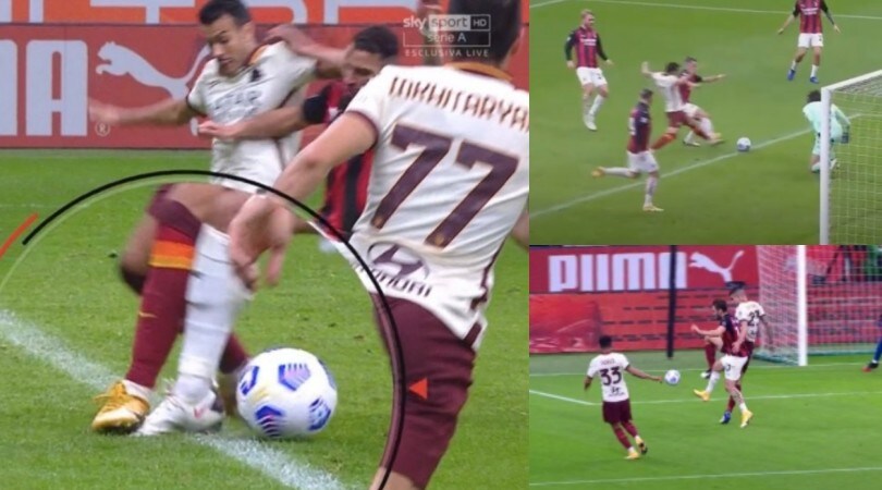 Moviola Milan-Roma, ecco i due rigori che Giacomelli non ha visto al Var