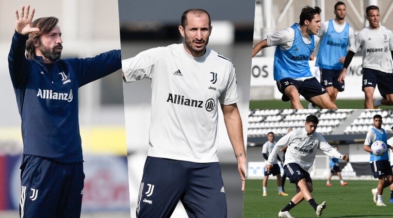 Juve, dirige il Maestro Pirlo. Torna Chiellini, Chiesa e Morata pronti