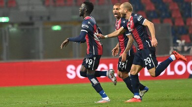 Barrow super: ritrova il gol e trascina il Bologna contro il Cagliari