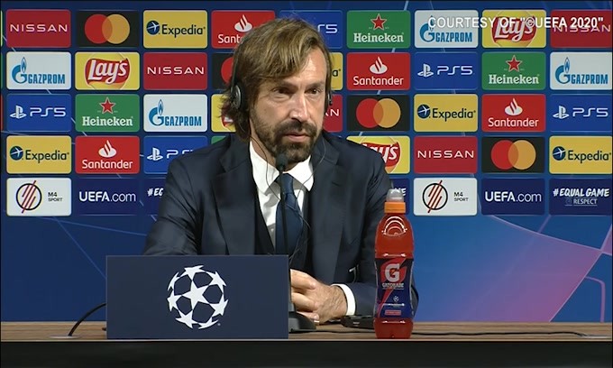 Pirlo ribadisce: "Il nostro modo di giocare non cambia"
