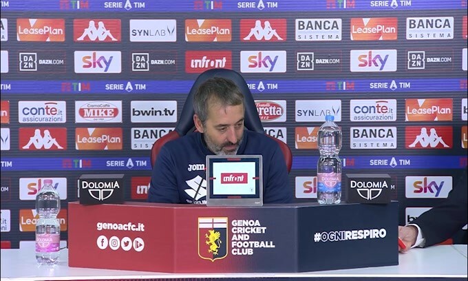 Giampaolo: "Siamo ancora sott'acqua"