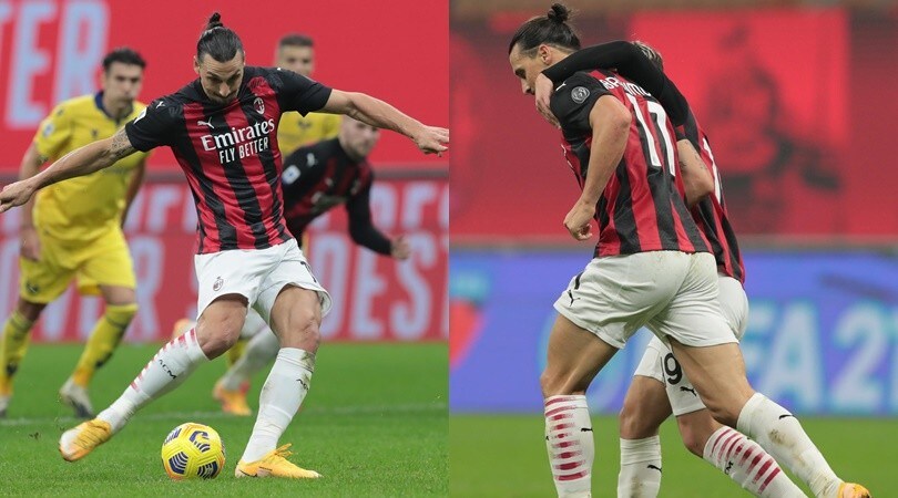 Fa tutto Ibrahimovic: sbaglia un rigore, prende un incrocio e salva il Milan al 93'