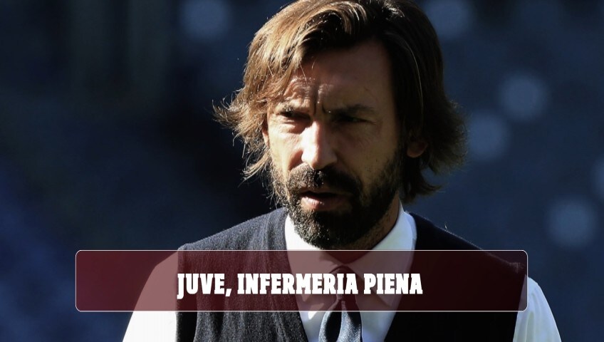 Juve, infermeria piena: tutti gli infortunati di Pirlo
