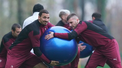 Ibrahimovic sfida Rebic: chi vince in allenamento?
