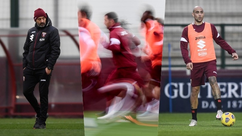 Giampaolo striglia il Torino con un doppio allenamento: ci sono Zaza e Millico