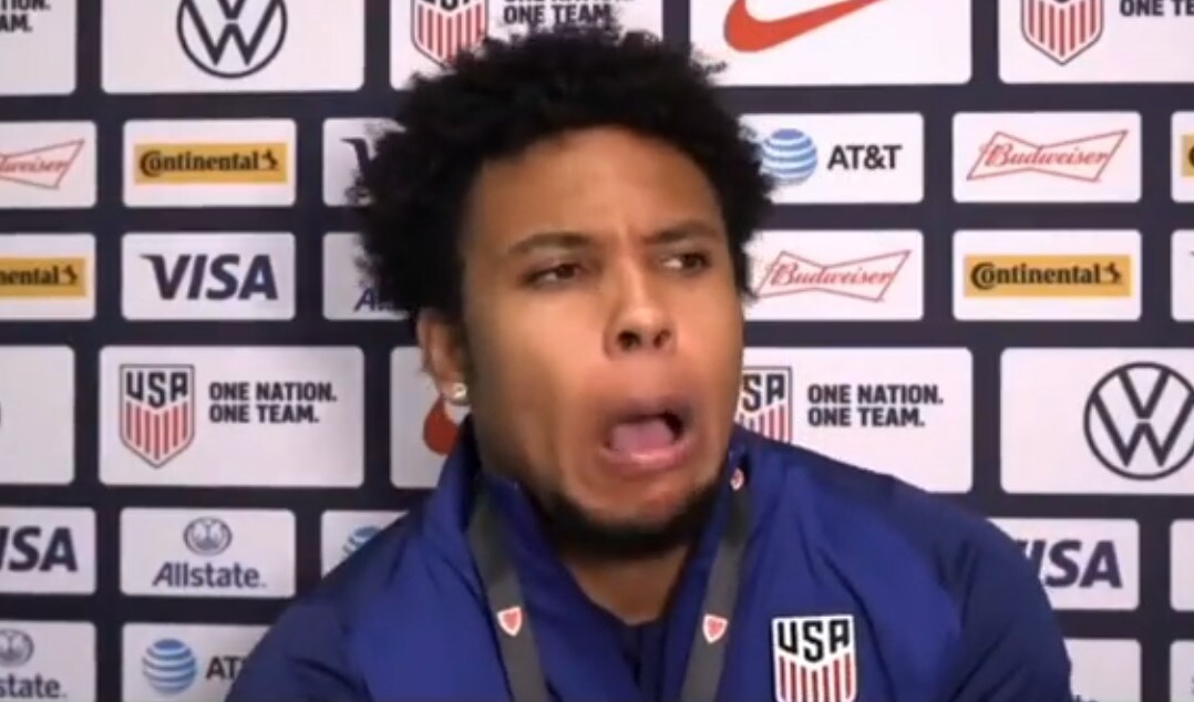 Juve, che botta McKennie! La reazione è tutta da ridere