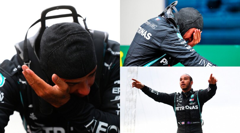 Hamilton come Schumacher! Le lacrime dopo la vittoria del Mondiale