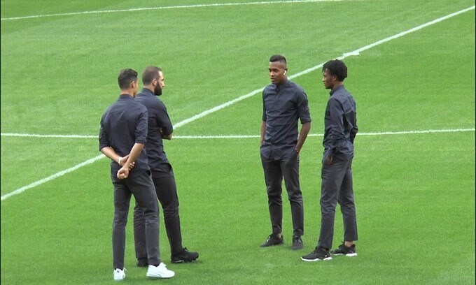 Higuain boccia Cristiano Ronaldo