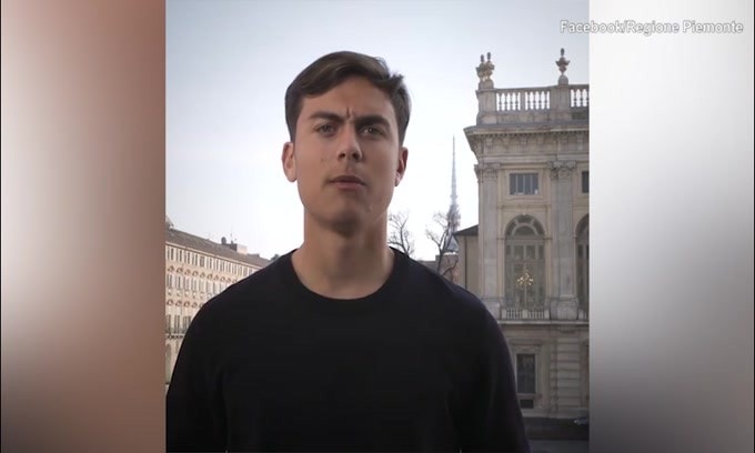 Dybala e la lotta al Covid-19: "Indossate la mascherina"